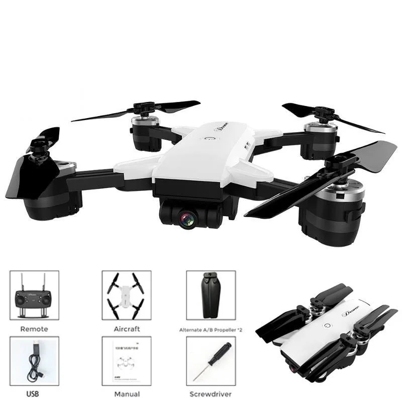 

WiFi Drone Foldable helicopter 2.4GHz 720P Wide Angle FPV Camera G-sensor Mode Altitude Hold Quadcopter