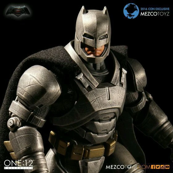 mezco one 12 armored batman