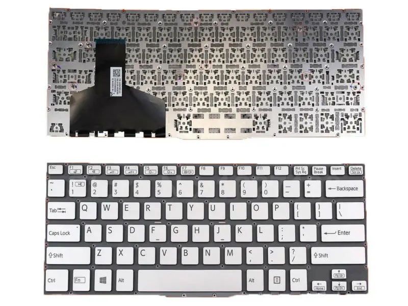 

US Keyboard For SONY SVF13 SILVER Win8 New Laptop Keyboards With Free Shipping
