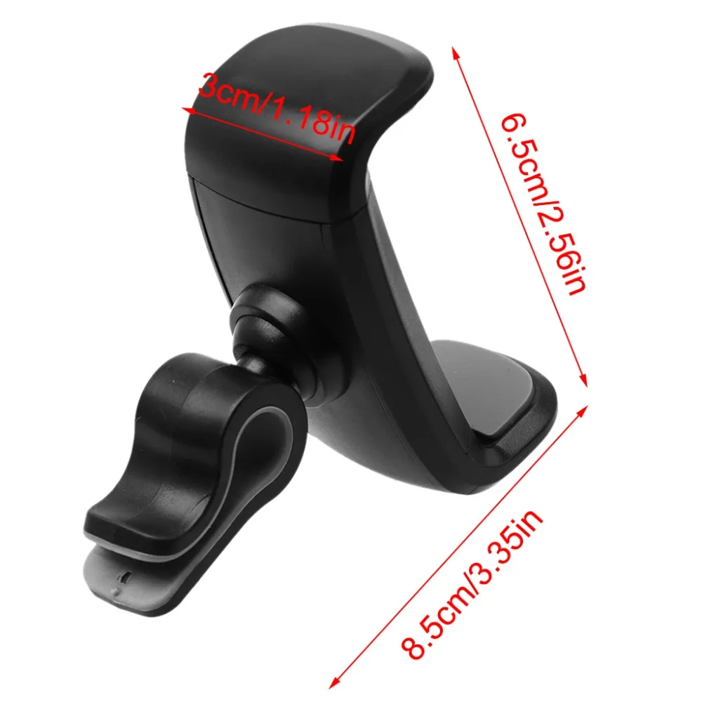 Универсальный 360 Вращающийся Автомобильный держатель для крепления на вентиляционное отверстие для сотового телефона 3,"-6" для iPhone для huawei Xiaomi для samsung