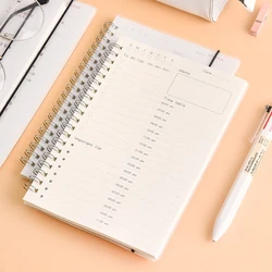 Daily Plan Time Management day Schedule Learning Student's Self-discipline Notepad Daily Planner Schedule Planner Organizer Book