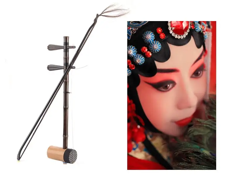 beijing jinghua two stringed bowed musical instrument with a high