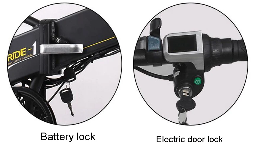 Excellent 20inch Electric bike 48V12.5A Lithium Battery Aluminum Alloy Folding electric Bicycle 350W Powerful Mountain /Snow/ city ebike 24