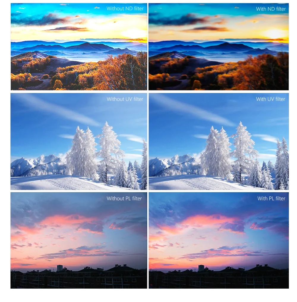 Filtro para drone