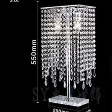 Кристалл сочетание роскошный простой современный светодиодный Настольный светильник креативный прикроватный светильник для спальни K9 Хрустальная настольная лампа SJ80