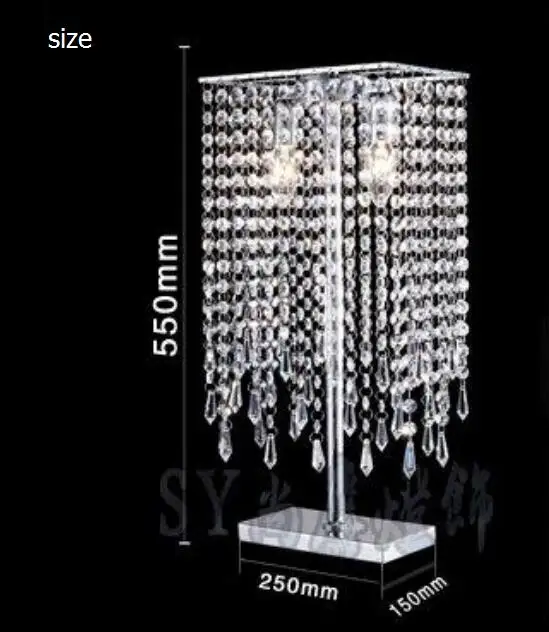 

Crystal combination Luxury simple modern LED table lamp creative bedroom bedside lamp K9 crystal desk lamp SJ80