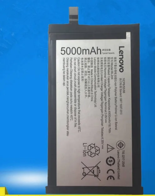 

FOR Vibe P1 P1c58/72 BL244 battery Rechargeable Li-ion Built-in battery lithium polymer battery