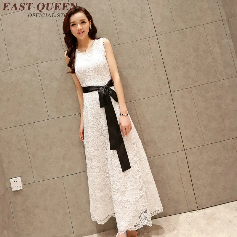 long white lace sundress