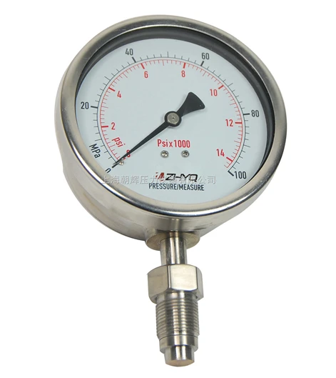 PT124Y 620 100MPA M20 33mm. Гигиенический диафрагменный манометр|Весы| |