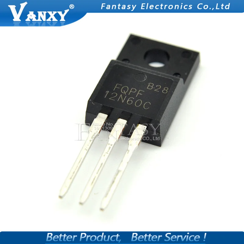 ТРАНЗИСТОР MOS FET 10 шт. FQPF12N60C 12N60C 12N60 TO220 FQPF12N60 TO 220|fet transistor|mos fet transistormos |