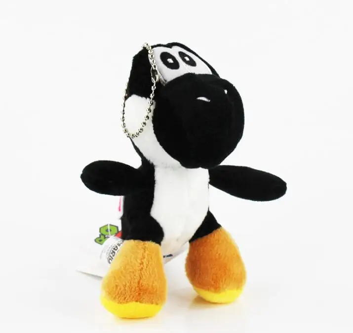 10cm Super Mario Bros Yoshi Stuffed Plush Toys With Keychain Pendant for Children hot 10cm Super Mario Bros Yoshi Stuffed Plush Toys With Keychain Pendant for Children hot