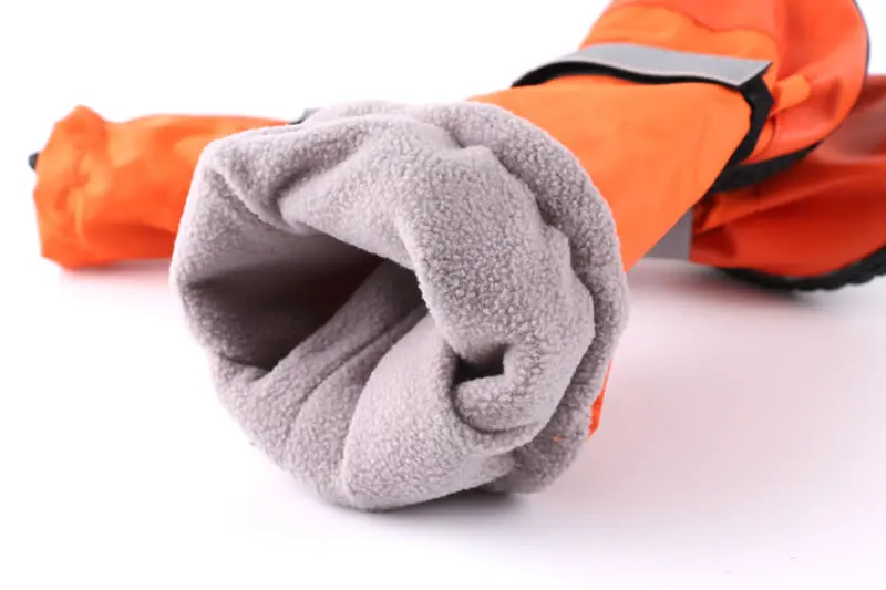 Petbobi High Level Large Dog Shoes Warm Rain Boots Big Pet Outdoor Long