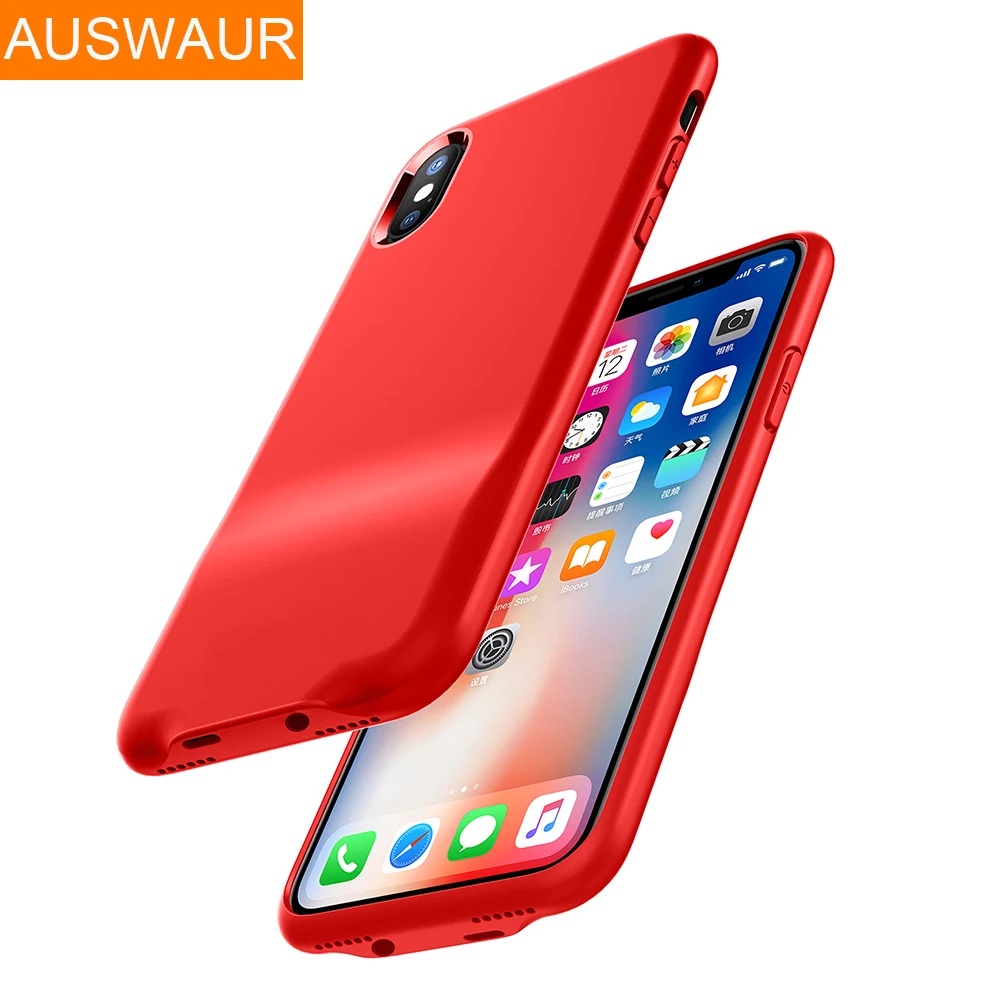 

3.5mm AUX Audio Case For iPhone X 7 8 Plus Earphone Headphone Adapter Back Cover Case Charger Adapter Phone Case Adapter