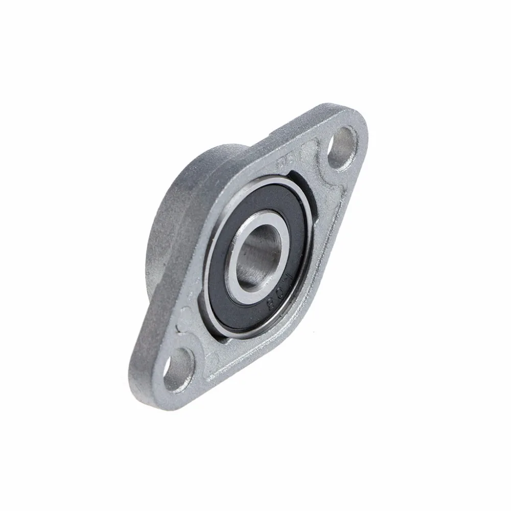 FL08 8mm Bore Zinc Alloy Flange Block Bearing Pedestal For 3D Printer Parts CNC