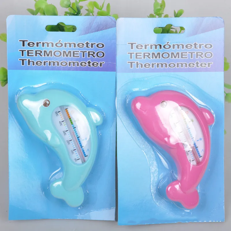 Buy Hot Water Thermometer Baby Bathing Dolphin Shape