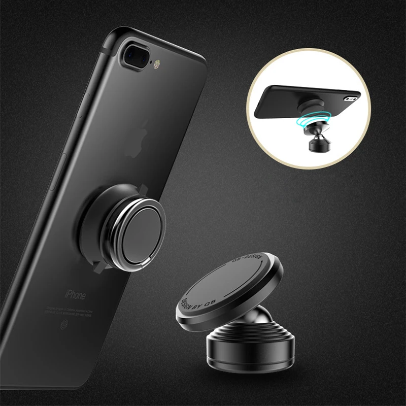 Universal General Phone Finger Ring Holder 360 Degree Suction Cup Stand for Samsung Xiaomi iPhone X 6 Plus Smartphone Tablet