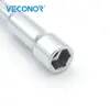 VECONOR L-Type Angled Socket Wrench  With Thru Hole  8-19mm Fully Polish CRV Steel Multi-functional Repair Hand Tool ► Photo 3/5