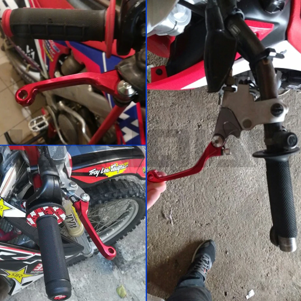 High Quality CNC Dirt Bike Pivot Lever For HONDA XR250 1995-2007 Motorcycle Hand Brake Clutch Lever XR 250 Handle Lever