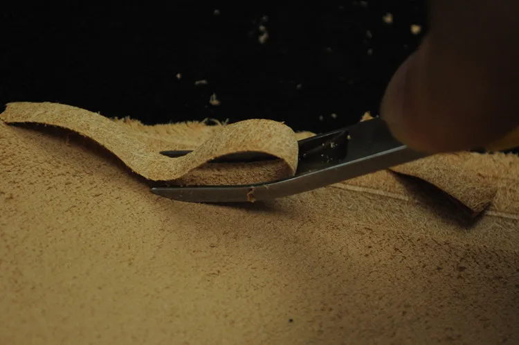 Ручной инструмент для кожи DIY инструмент для широкой лопаты материал кожи истончение и копание