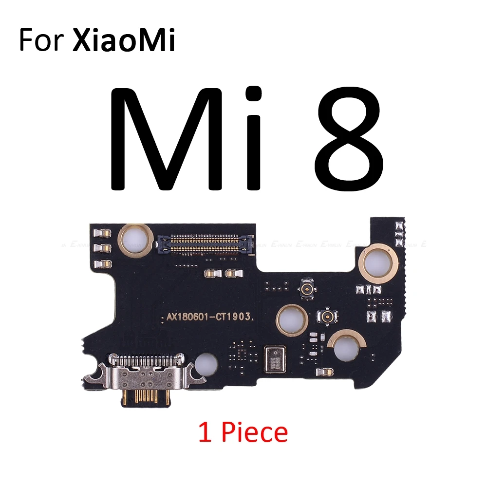 Usb зарядное устройство док-станция порт плата с микрофоном микрофон гибкий кабель для Xiaomi Mi 8 SE 6 Mix 2S Max 3 2 A1 A2 Lite 6X 5X - Цвет: For Xiaomi Mi 8