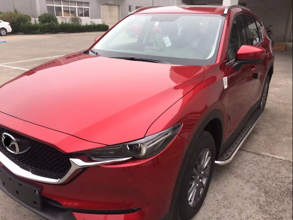 7 стилей алюминия для Mazda CX5 CX-5 19 Беговая доска шаг в сторону Nerf баров хорошее качество педали