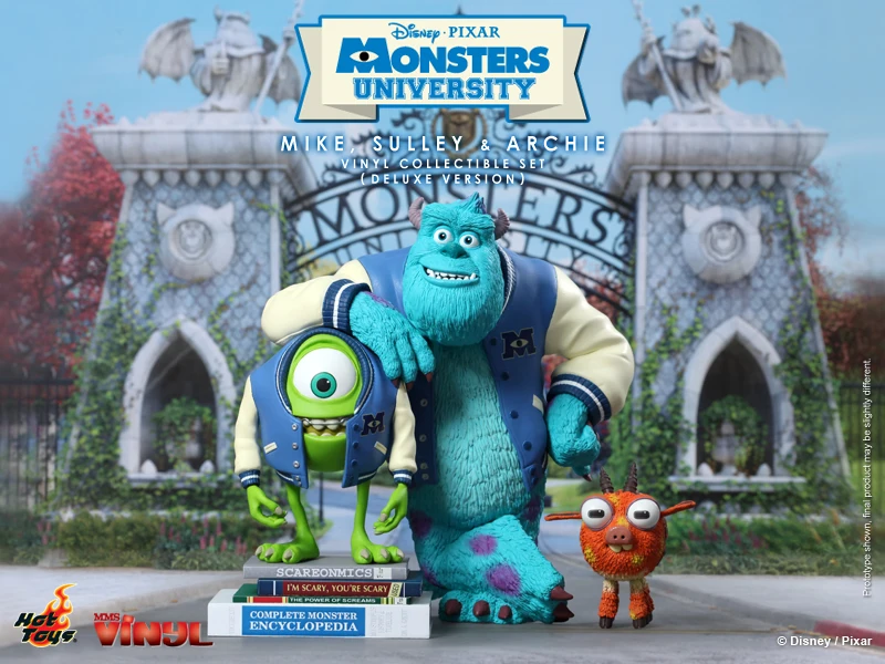 

Hot Toys MMSV08 - Monsters University: Mike, Sulley & Archie Vinyl Collectible Set Specification