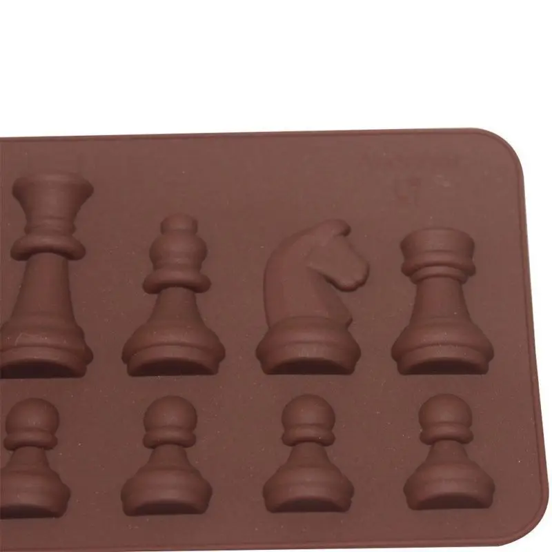 3D International Chess King Queen Knight Rook Pawn Bishop Single-Sided Fondant Cake Chocolate Molds for Kitchen Baking 3D International Chess King Queen Knight Rook Pawn Bishop Single-Sided Fondant Cake Chocolate Molds for Kitchen Baking