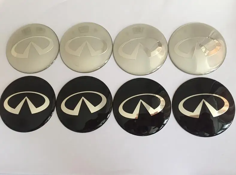 4pcs 56mm 65mm infiniti car emblem Wheel Center Hub Caps Badge covers