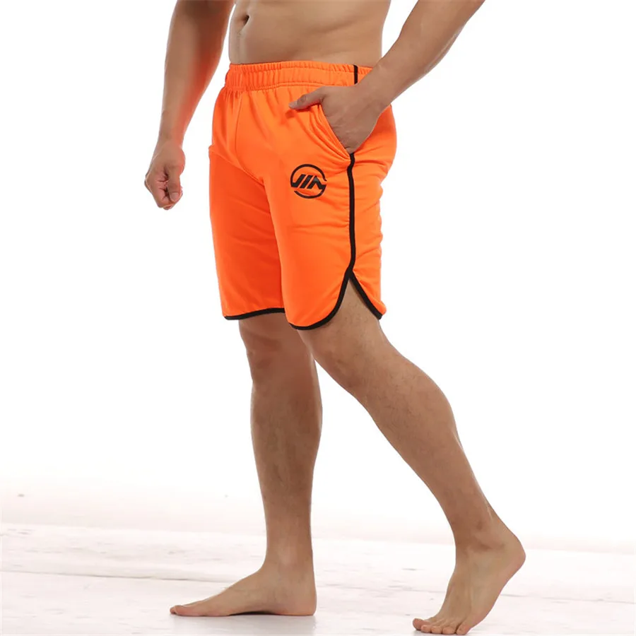 Новые мужские спортивные шорты для фитнеса бодибилдинга, Летние повседневные быстросохнущие пляжные шорты, мужские спортивные штаны для кроссфита - Цвет: C6