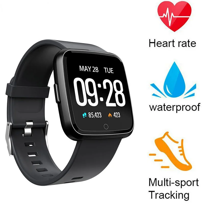 Sport Intelligente Orologio per Android Ios Fitness Braccialetto  Impermeabile IP68 Heart Rate Monitor Activity Tracker Smartwatch per  xiaomi|Smart Watches| - AliExpress
