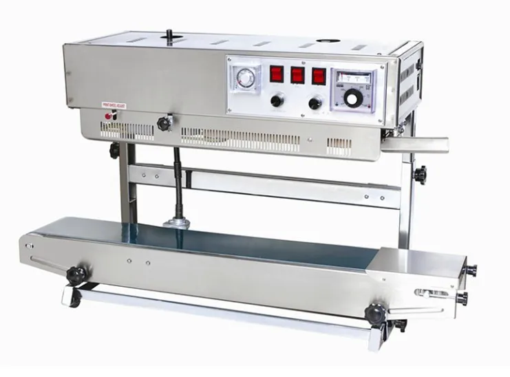high speed continuous bag sealer wiith solid ink printer, sealing machine and date coding machine high speed continuous bag sealer wiith solid ink printer, sealing machine and date coding machine