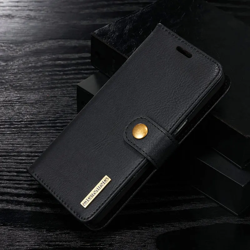 Роскошный кожаный чехол-бумажник для samsung Galaxy S7 Edge S8 S9 S10 Plus Note 8 9 10 откидная крышка Магнитный чехол