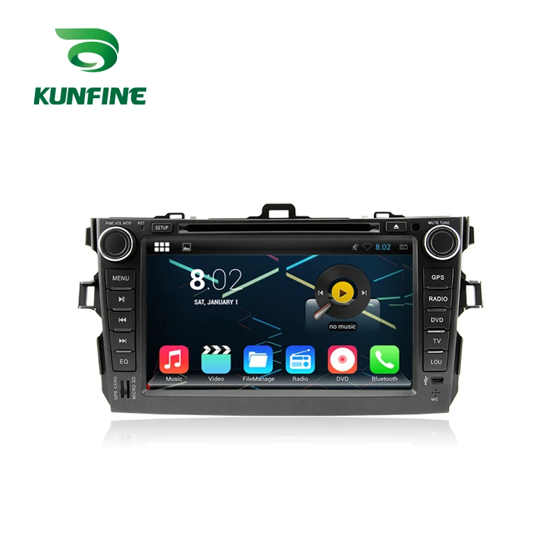 Car Stereo DVD Player GPS Navigation  for Toyota Corolla 2006-2011  Radio MTK 3