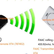 FAAC 787452 сменный пульт дистанционного управления RFAC4 пульт дистанционного управления