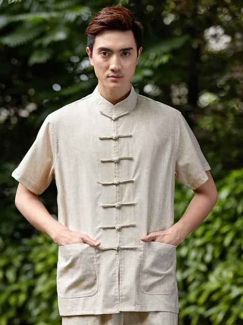 Рубашка для мужчин китайская традиционная 4 цвета|chinese shirt|kungfu shirtmen shirt |