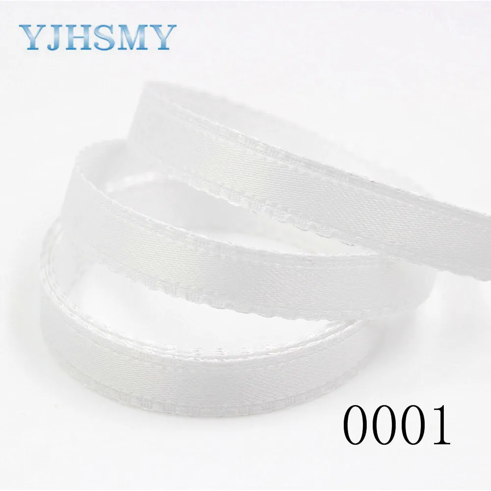YJHSMY D-18130-190 10 mm 5 yards Solid color bilateral wave ribbons Wedding decorative ribbons gift wrap DIY handmade materials Satin ribbons Ribbon decoration Ribbon supplies Wrapping ribbon Grosgrain ribbon Sewing ribbon Christmas ribbon Cotton ribbon Organza ribbon