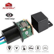 Relay GPS Tracker Car GPS Locator Cut Off Fuel Hidden Design GSM GPS Car Tracker Google Maps Realtime Track Shock Alarm Free APP