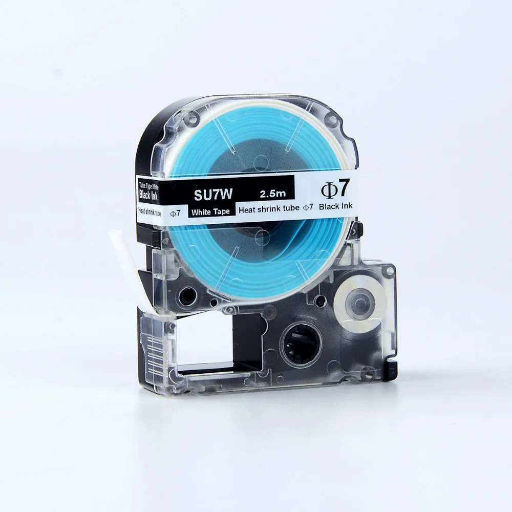 Heat Shrink tubing tape 2.5m black on White color used for LW 700