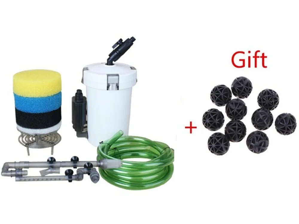 SUNSUN HW602B HW603B Ultra-quiet External Aquarium Filter Bucket Container for aquarium fish tank, filter box + water pump 2
