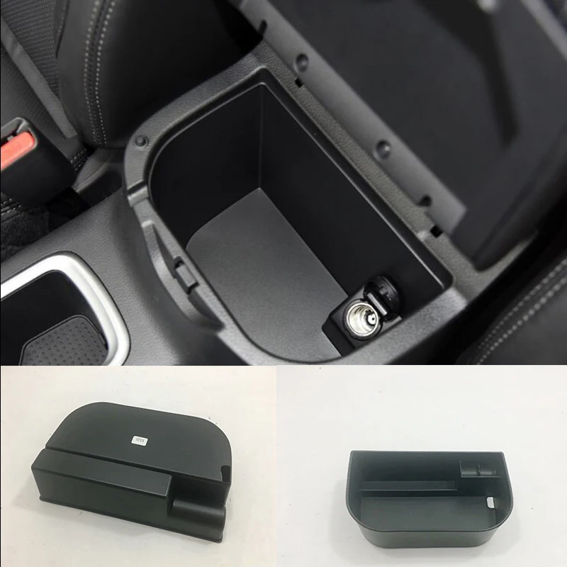 

ABS Chrome For Nissan Navara NP300 accessories 2017 2018 2019 Car Styling Car Armrest Storage box Grid Cover Trim