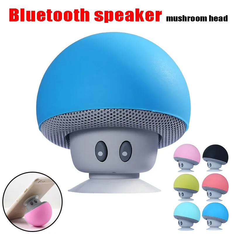 Модный дизайн 2019 портативная беспроводная Bluetooth колонка в виде мини гриба