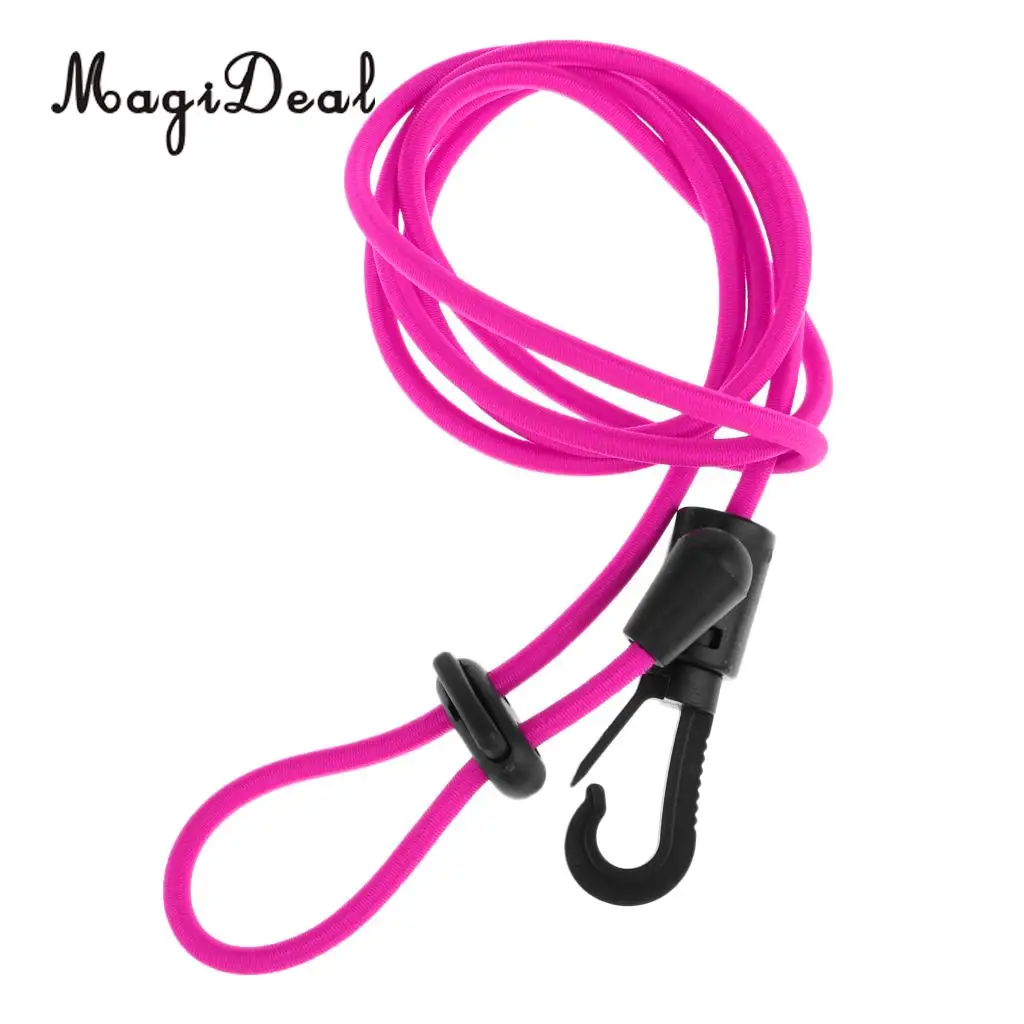 Perfeclan Elastic Safety Kayak Boat Paddle Leash Fishing Rod Cord Bungee Rope for Diving Fishing Boat Sailing Equipment