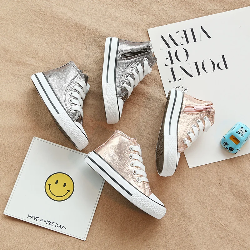 

Spring 2019 Korean Children's Water-washed Liang Pi Canvas Shoes Boys and Girls school casual shoes Super soft and comfortable