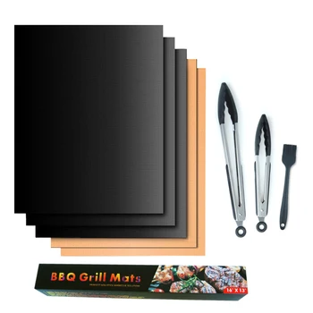 

Reusable Non-stick BBQ Grill Mat PTFE Cooking Tools Grill Mat Barbecue Baking Liners Sheets Microwave Oven Pads 40 x 33 cm