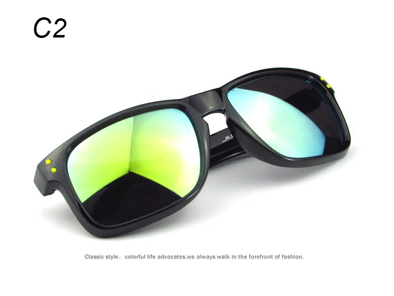 Спортивные очки Для мужчин солнечные очки Для мужчин s на открытом воздухе велосипедные солнцезащитные очки мужские солнцезащитные очки UV400 Oculos de sol masculino - Цвет: C2
