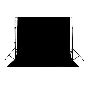 

Photo Studio Background Cloth Backdrop Screen, Non-woven Fabrics (3 x 3M, Black)