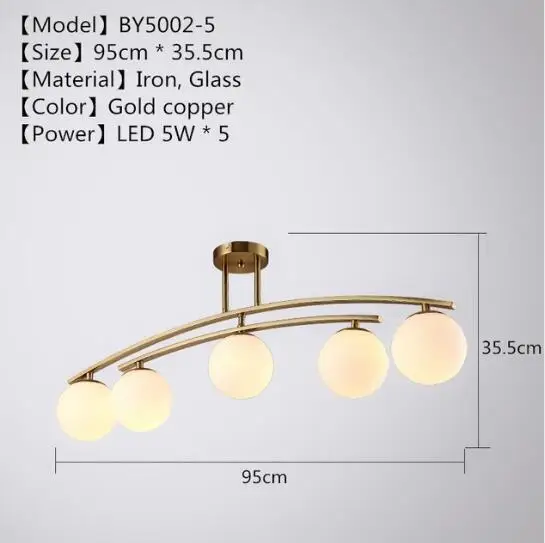 5 Lamp Caps D95CM