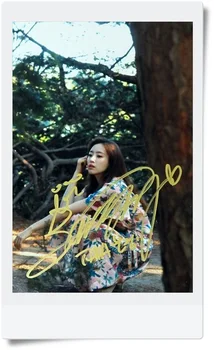 

T-ARA TARA Ham Eun Jung Autographed Photo What's my name 4*6 free shipping 06201703