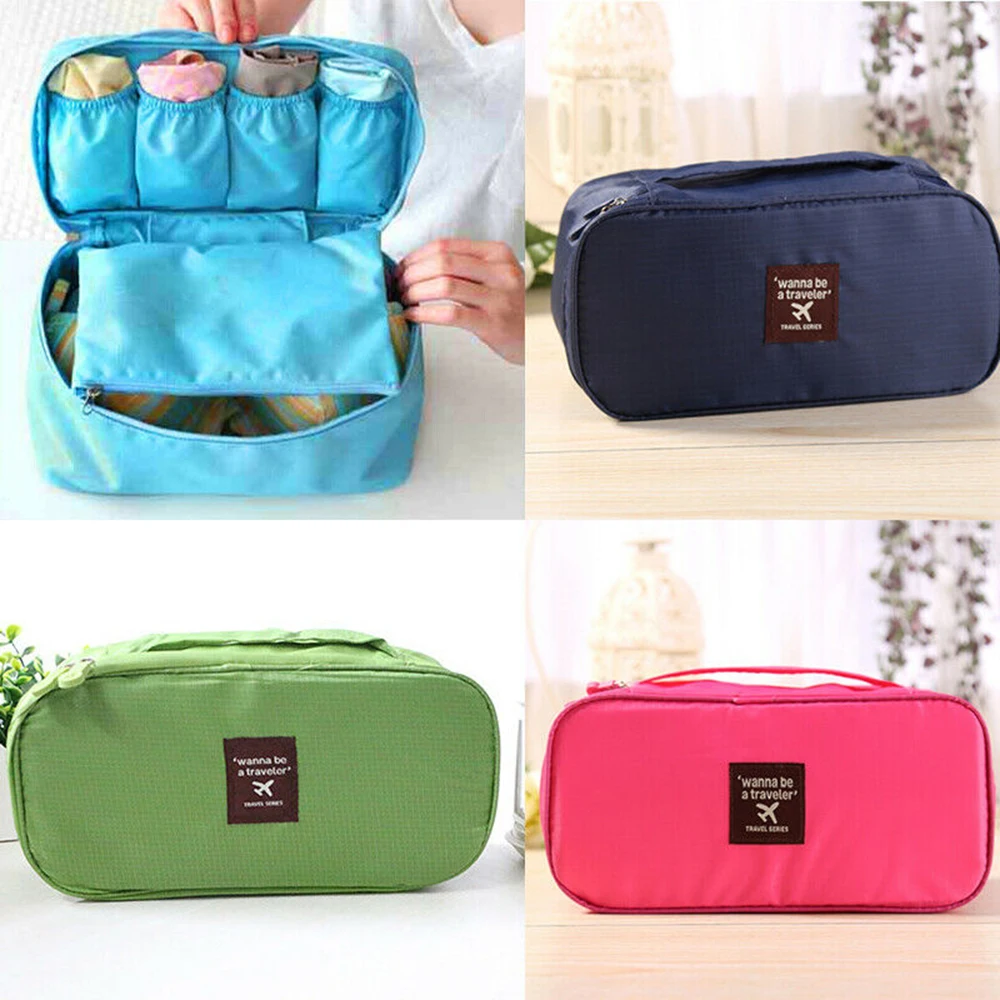 

2019 New Portable Travel Storage Bag Fashion Clothes Socks Underwear Bra Organizer Bag Cosmetics Pouch Korean Style