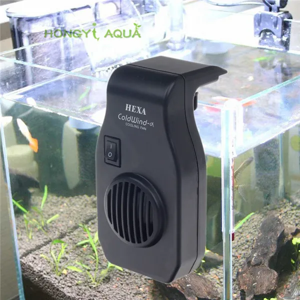 1 шт. пластиковый аквариум одноголовый Вентилятор Охлаждения Сильный Вентилятор охлаждения утконоса холодный вентилятор рыболовное охлаждающее оборудование CHANGRONG HEXA